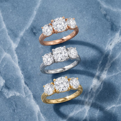 Esme Three-Stone Tapered Cushion Diamond Ring in White Gold - 3rings.jpg