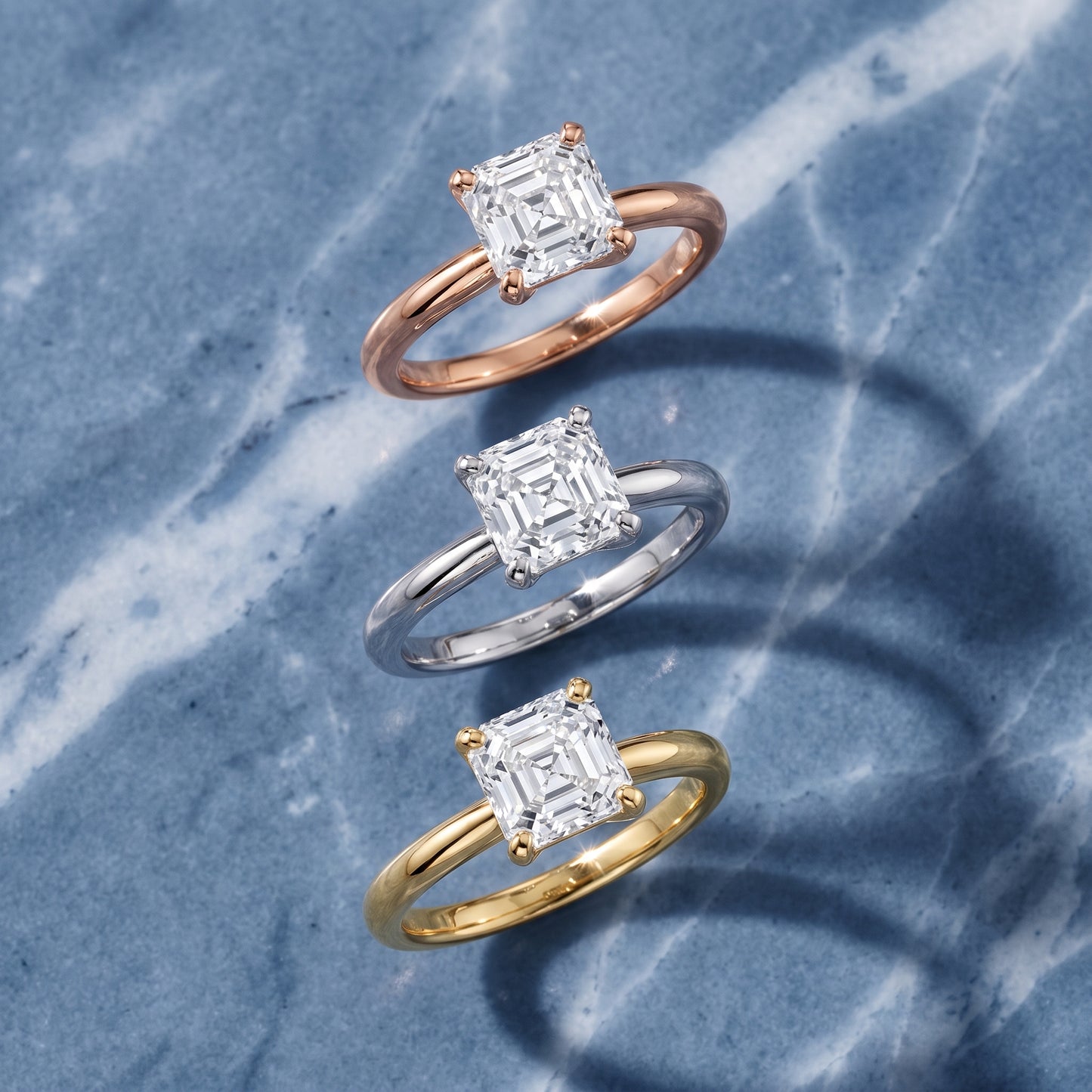 Wren Solitaire Asscher Diamond Ring in Silver - 3rings.jpg