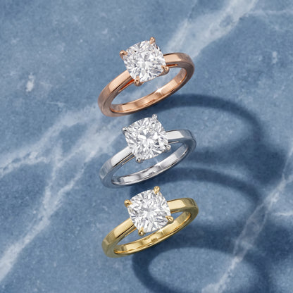 Kaia Solitaire Cushion Diamond Ring in Platinum - 3rings.jpg