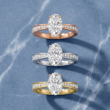 Rhea Sidestone Pavé Oval Diamond Engagement Ring in Platinum - 3rings.jpg