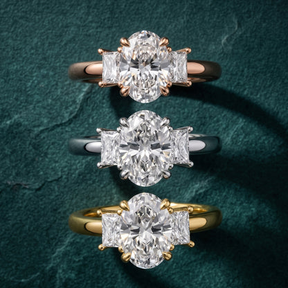 Cosette Statement Three-Stone Oval Diamond Engagement Ring in White Gold - 3rings.jpg