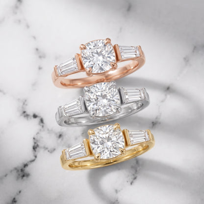 Layla Tapered Baguette Cushion Diamond Ring in Silver - 3rings.jpg