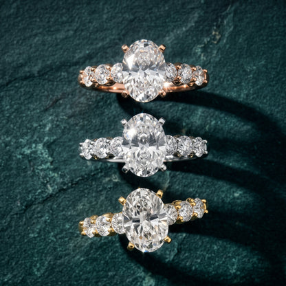 Lenora Scalloped Statement Oval Diamond Engagement Ring in Platinum - 3rings.jpg