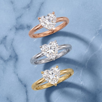 Amaya Hidden Halo Heart Diamond Ring in Silver - 3rings.jpg