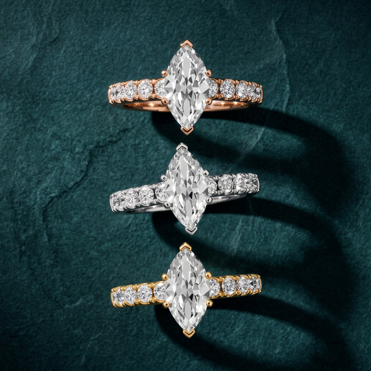 Alix Statement Pavé Marquise Diamond Engagement Ring in White Gold - 3rings.jpg