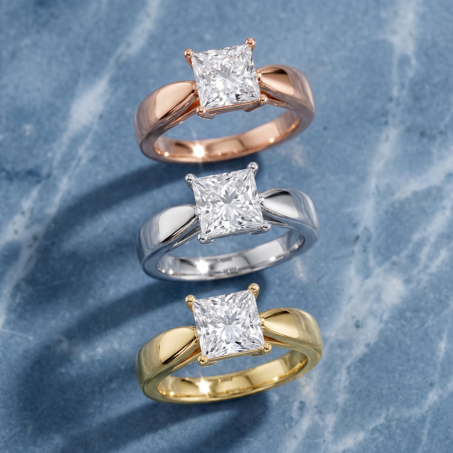 Talia Solitaire Twist Princess Diamond Engagement Ring in Platinum - 3rings.jpg