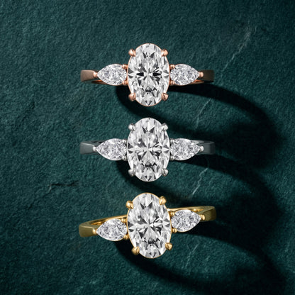 Grace Three Stone Oval Diamond Engagement Ring in White Gold - 3rings.jpg