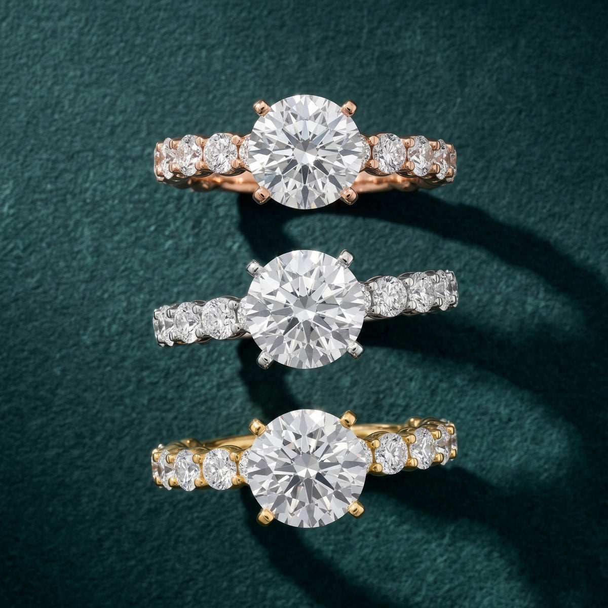 Leta Infinity Pavé Round Diamond Engagement Ring in White Gold - 3rings.jpg