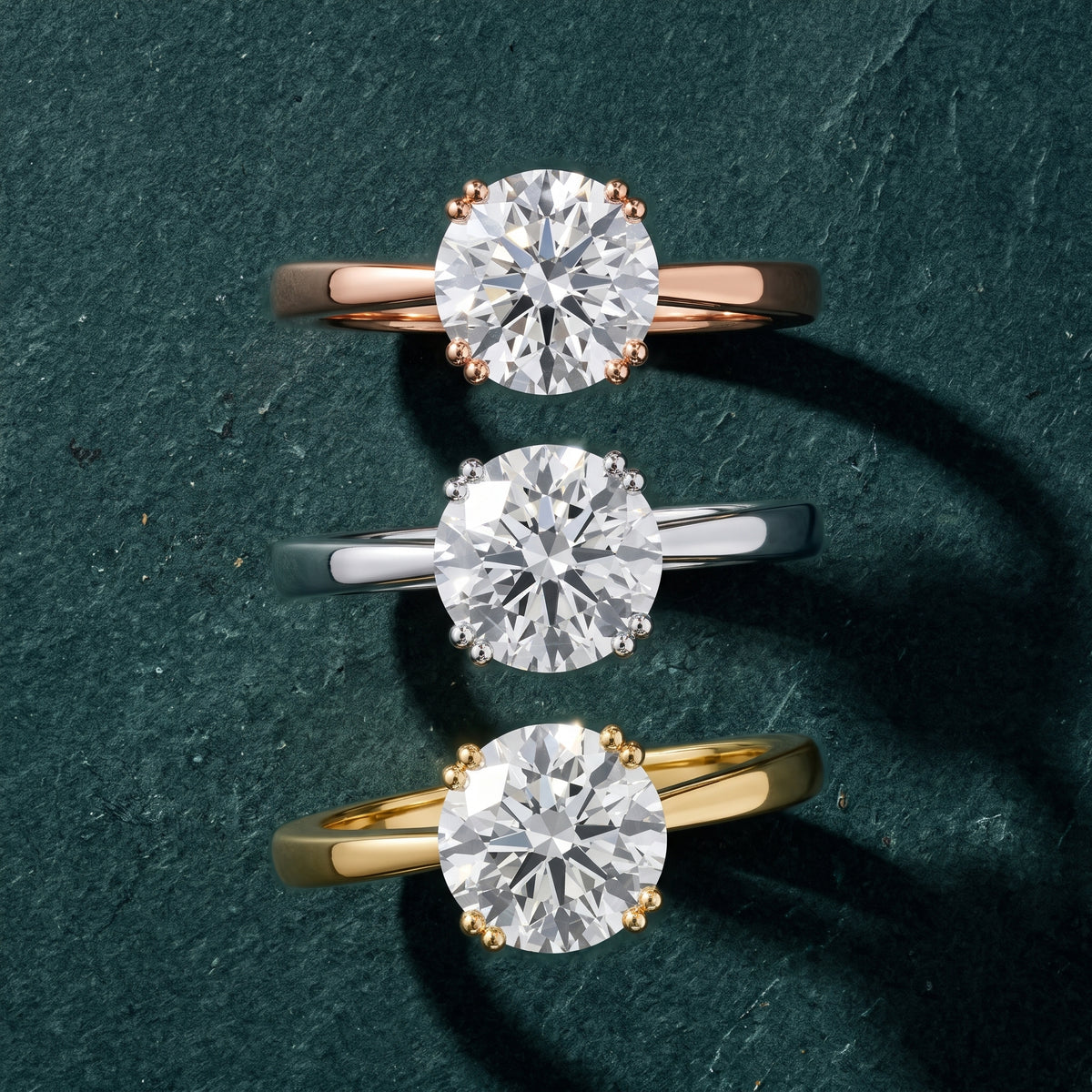 Lorelei Solitaire Round Diamond Engagement Ring in Silver - 3rings.jpg