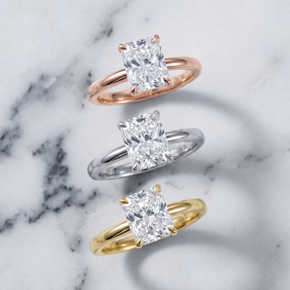 Amaya Hidden Halo Radiant Diamond Ring in White Gold - 3rings.jpg