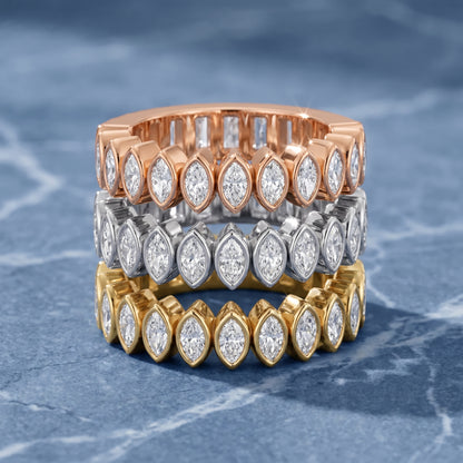 Pilar Bezel Marquise & Baguette Diamond Eternity Band in Platinum - 3rings.jpg