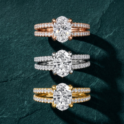 Briony Hidden Halo Split Shank Oval Diamond Engagement Ring in White Gold - 3rings.jpg