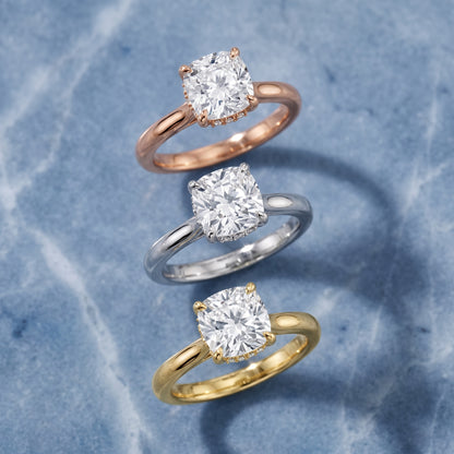 Mena Hidden Halo Cushion Diamond Engagement Ring in White Gold - 3rings.jpg