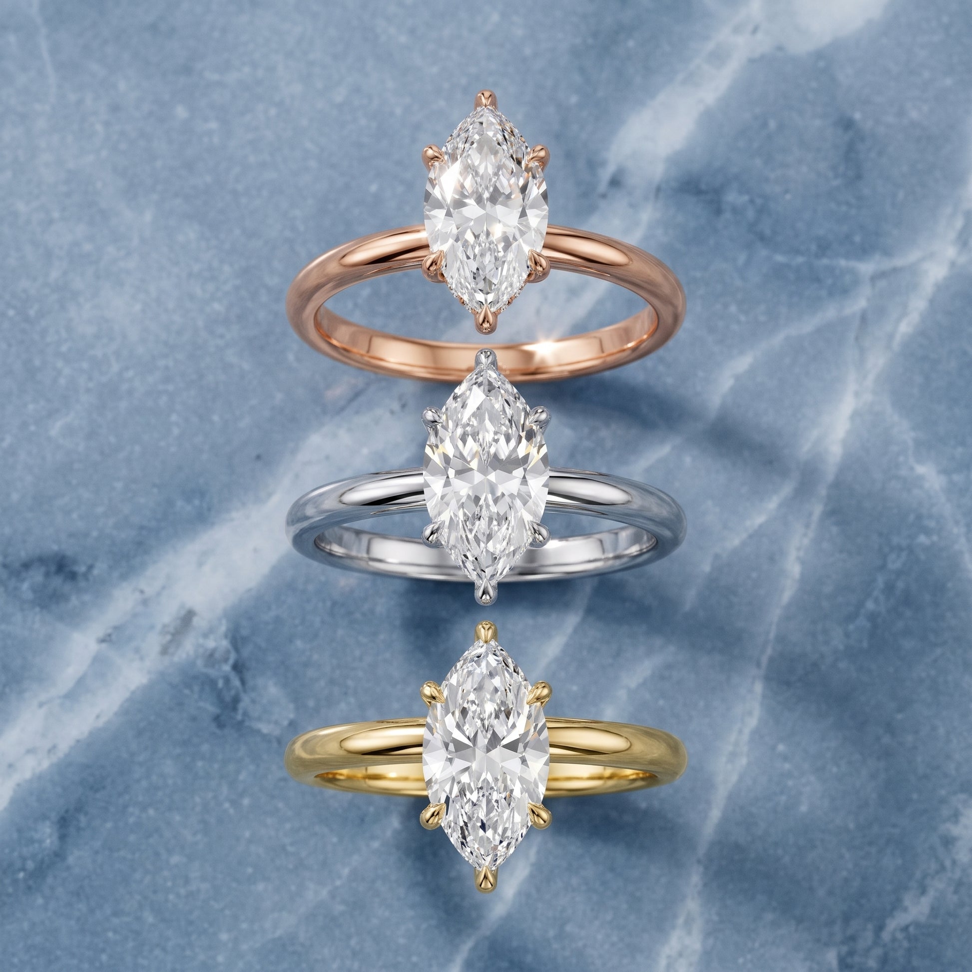Amaya Hidden Halo Marquise Diamond Ring in Platinum - 3rings.jpg