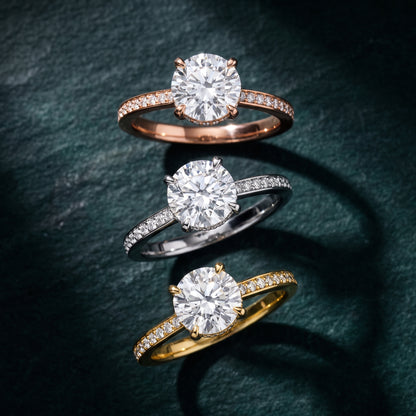 Naia Hidden Halo Round Diamond Ring in White Gold - 3rings.jpg