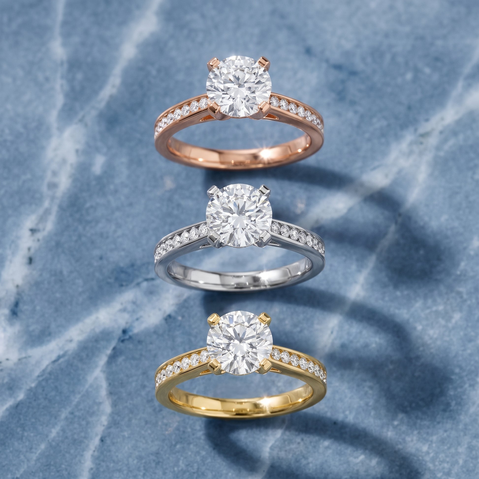 Tessa Solitaire Channel Set Round Diamond Engagement Ring in Platinum - 3rings.jpg