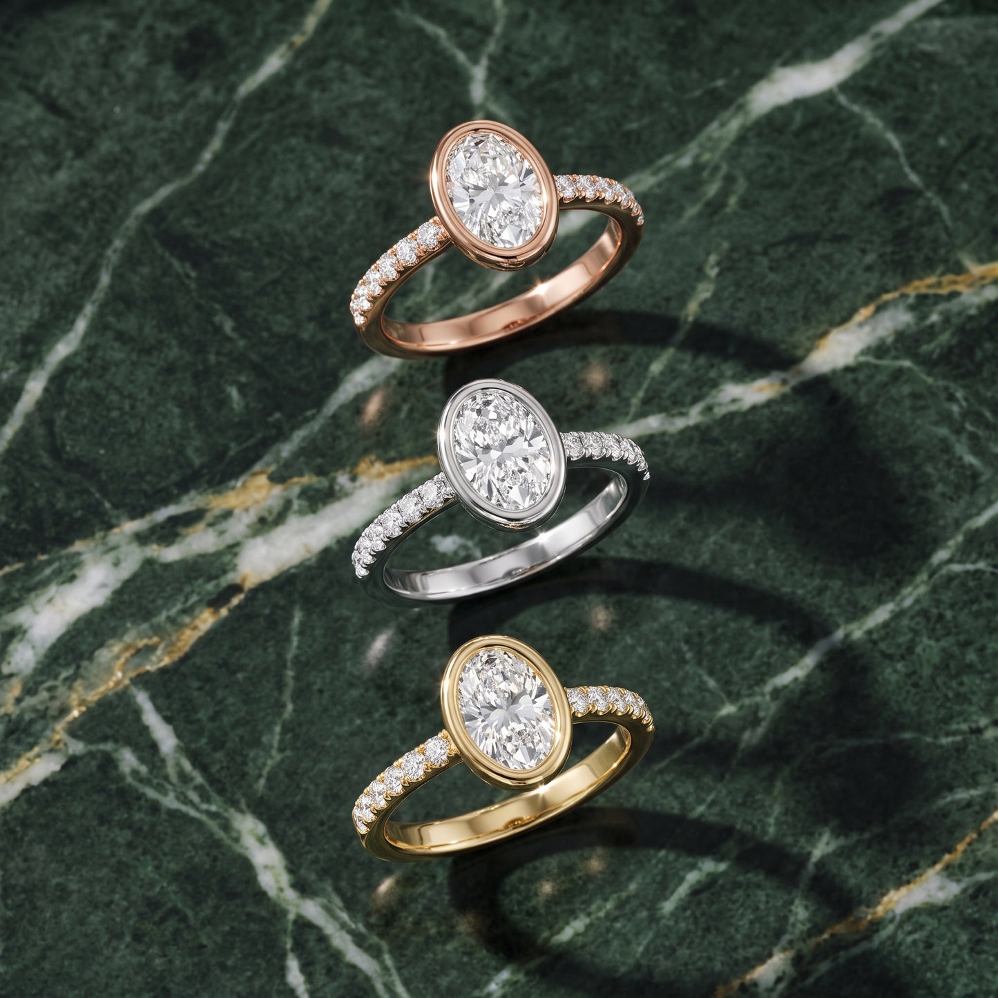 Ayla Bezel Bypass Oval Diamond Ring in Silver - 3rings.jpg