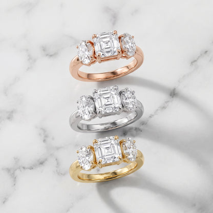 Lila Three-Stone Asscher Diamond Ring in Platinum - 3rings.jpg