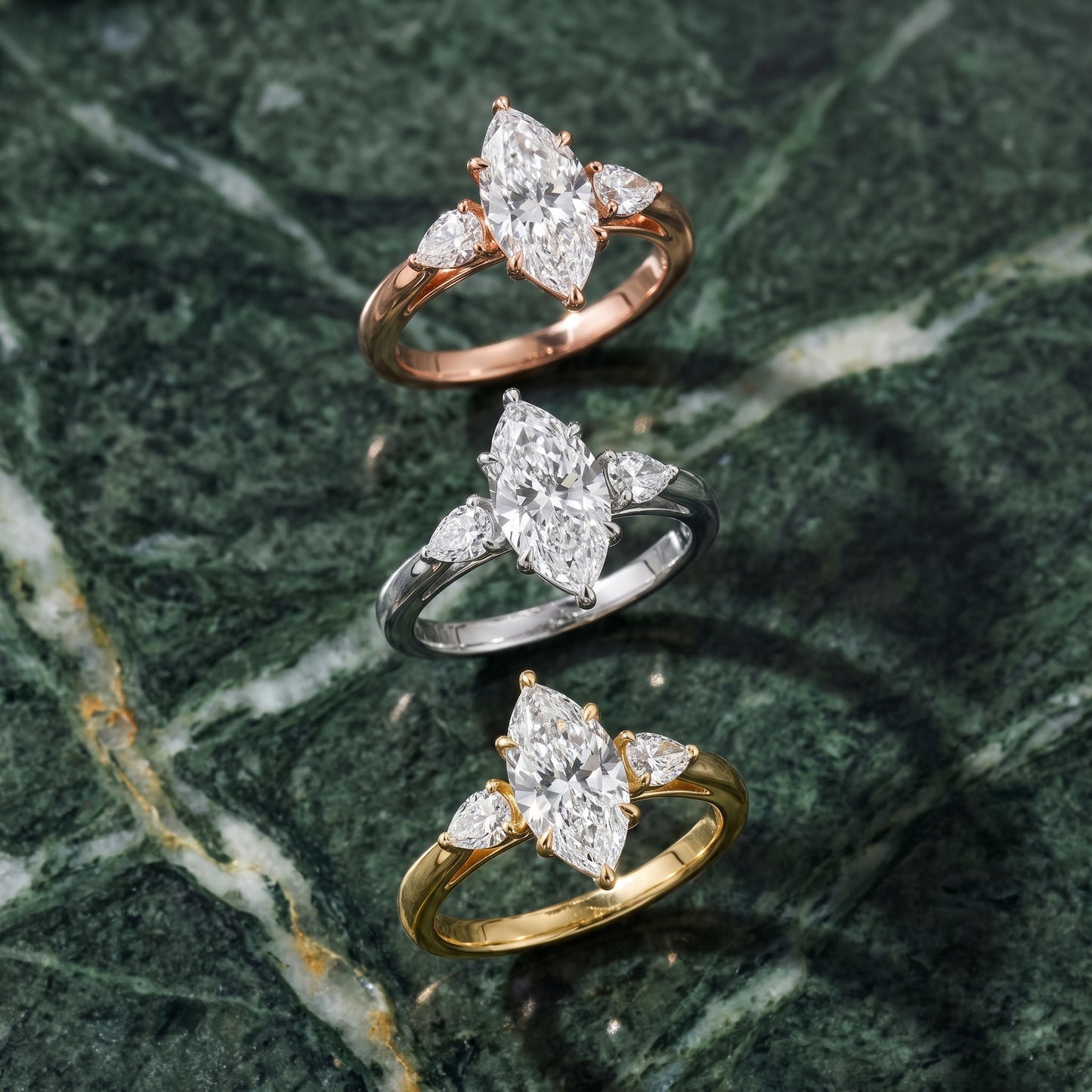 Phoebe Three-Stone Marquise Diamond Ring in White Gold - 3rings.jpg