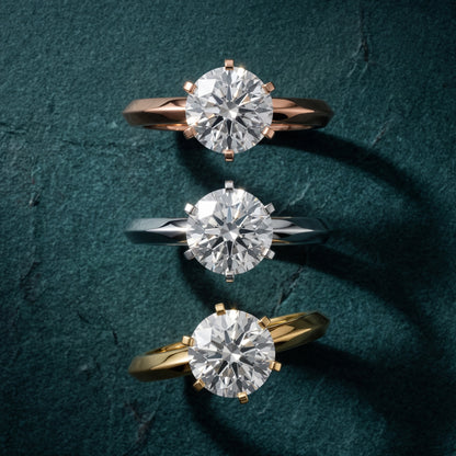 Hailey Solitaire Knife Edge Round Diamond Engagement Ring in Platinum - 3rings.jpg