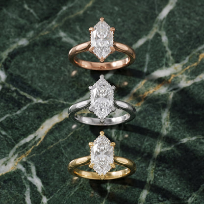 Aubrey Filigree Hidden Halo Dutch Marquise Diamond Engagement Ring in Rose Gold - 3rings.jpg