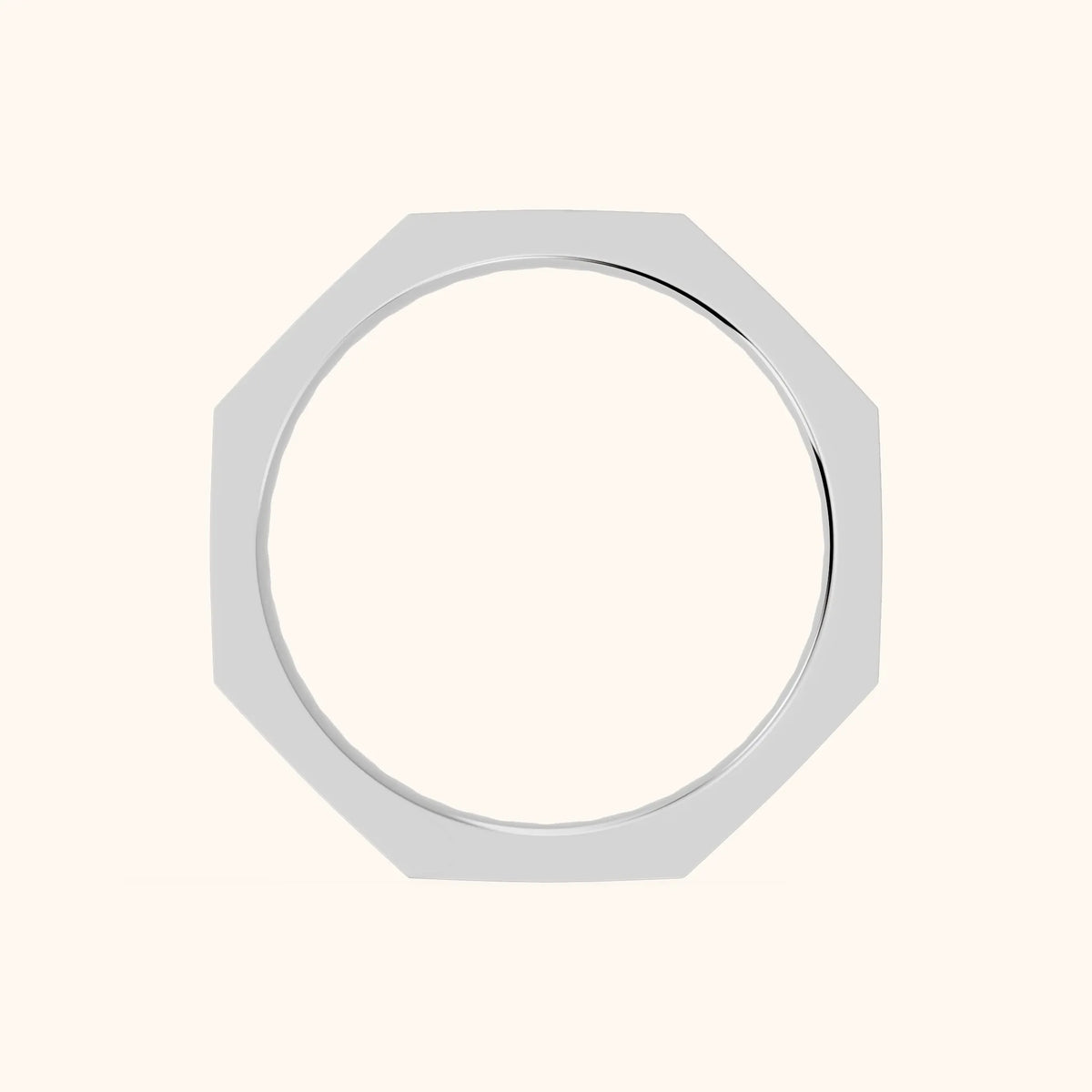 Sasha Channel Set Round Diamond Eternity Band in Platinum - FingerView