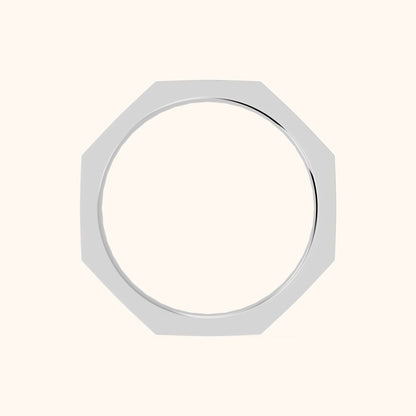 Sasha Channel Set Round Diamond Eternity Band in Platinum - FingerView