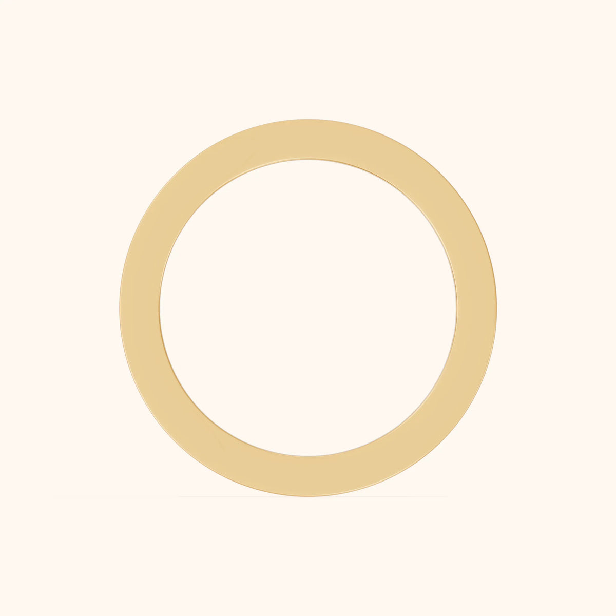 Ayana Channel Set Round Diamond Eternity Band in Yellow Gold - FingerView