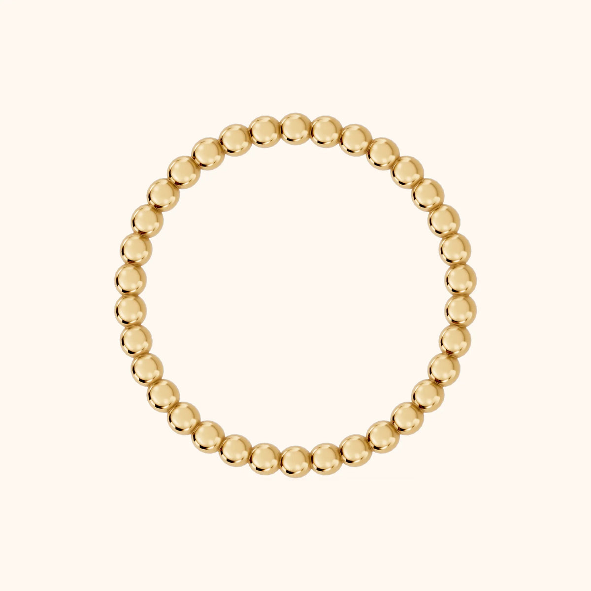Naya Milgrain Wedding Band in Yellow Gold - FingerView