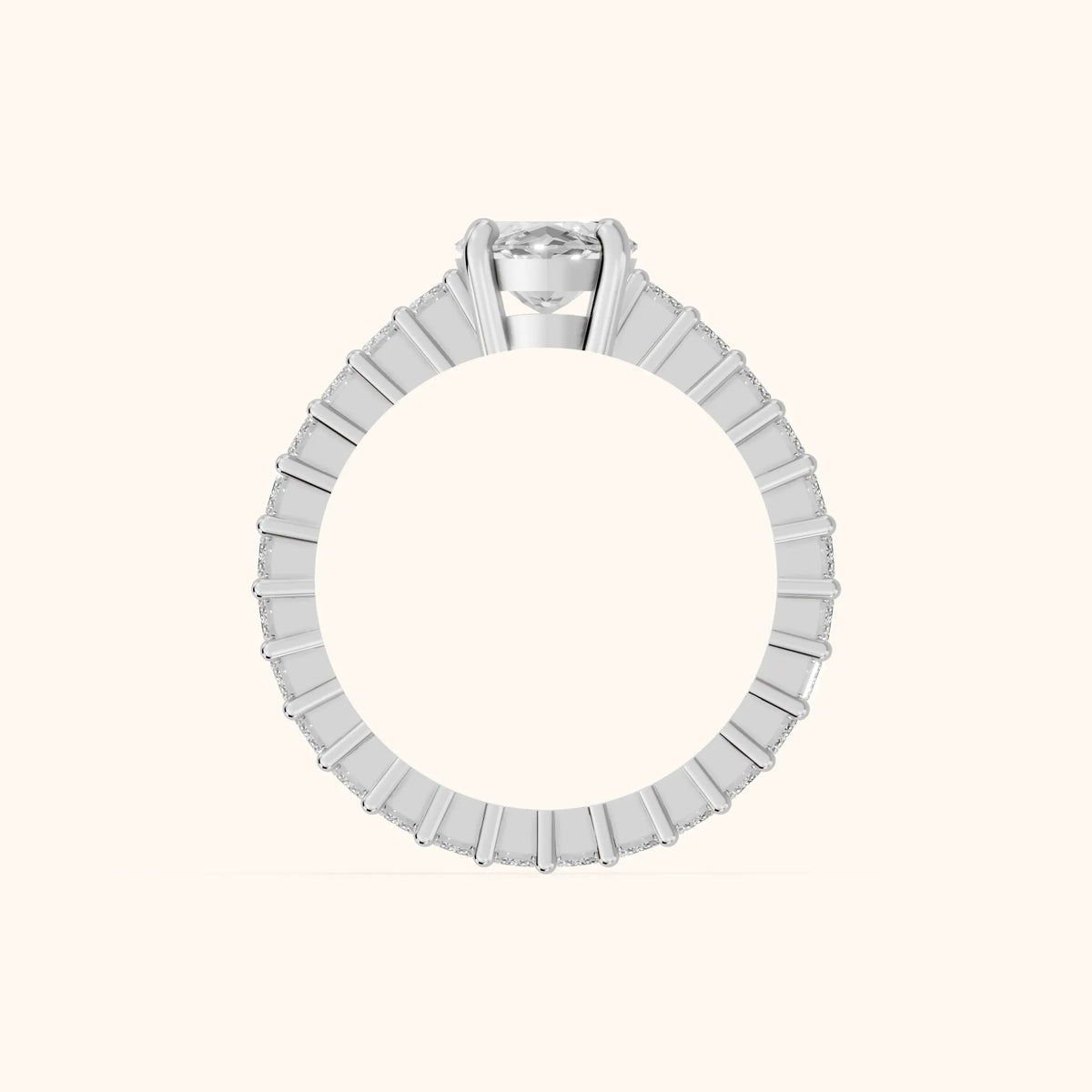 Mallory Shared Prong Marquise Diamond Engagement Ring in Platinum - FingerView.webp