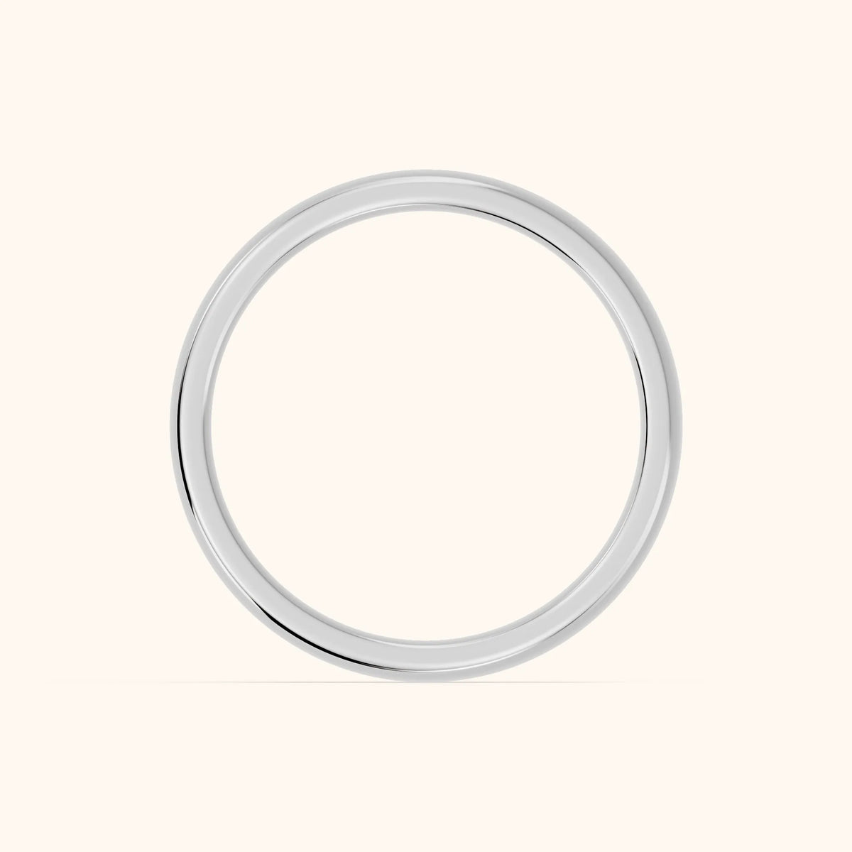 Azura Channel Set Round Diamond Eternity Band in White Gold - FingerView
