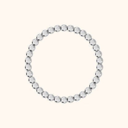 Naya Milgrain Wedding Band in White Gold - FingerView