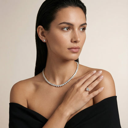 Heart Cut Lab Grown Diamond Engagement Ring in Yellow Gold Solitaire Setting