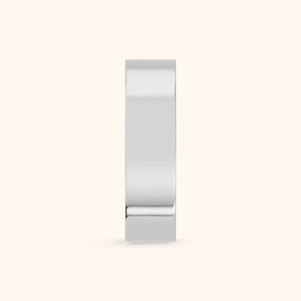 Raya Micropavé Round Diamond Eternity Band in Platinum - SideView