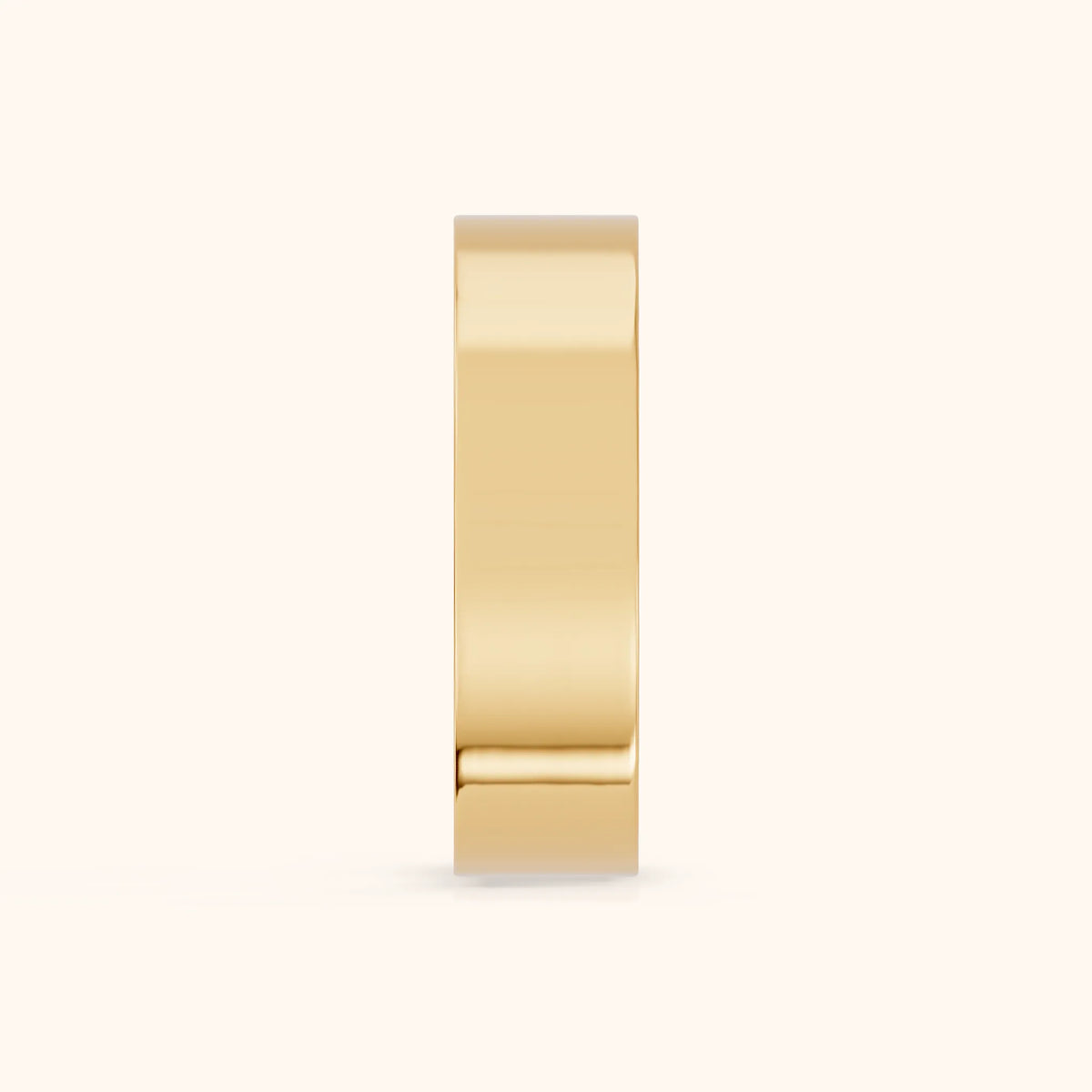 Raya Micropavé Round Diamond Eternity Band in Yellow Gold - SideView