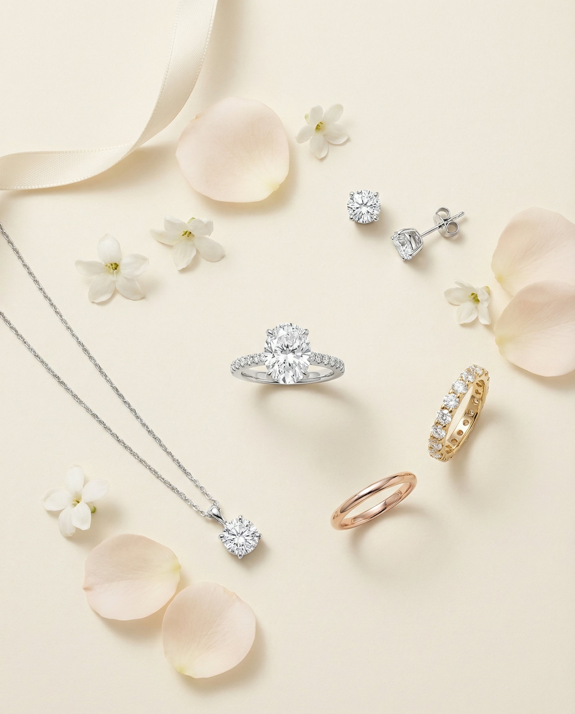 Handcrafted lab-grown diamond engagement rings and fine jewelry