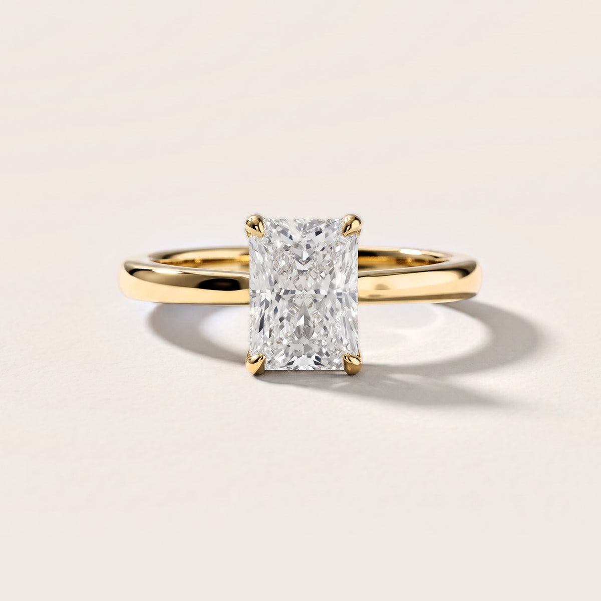 Mena Hidden Halo Radiant Diamond Engagement Ring in Yellow Gold [studio-metal-r8-20261024]