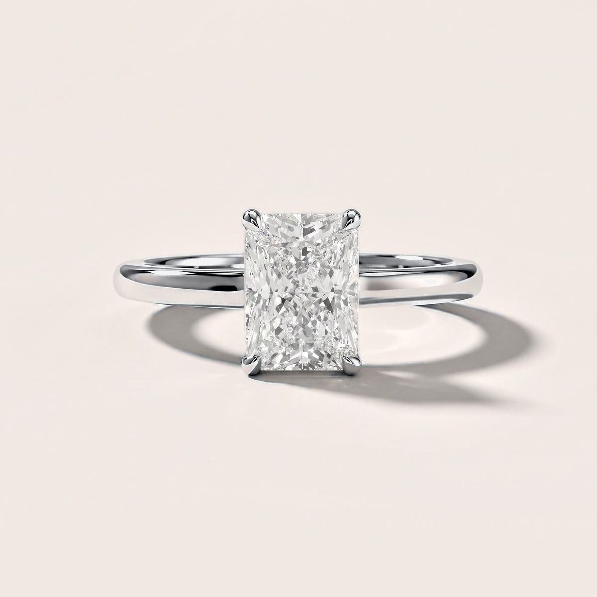 Sadie Cathedral Solitaire Radiant Diamond Engagement Ring in Platinum [studio-metal-r8-20261024]