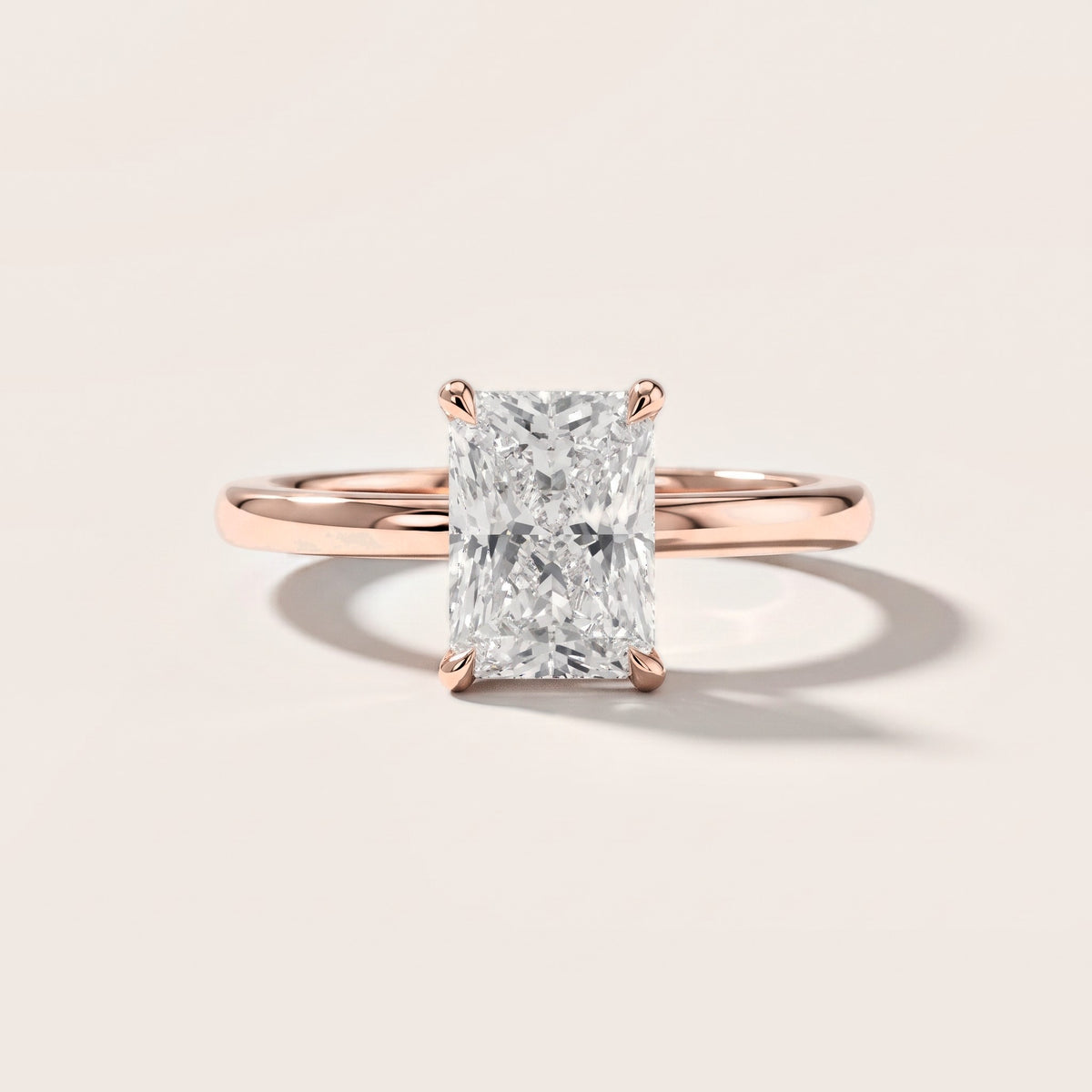 Nadia Petite Solitaire Radiant Diamond Engagement Ring in Rose Gold [studio-metal-r8-20261024]