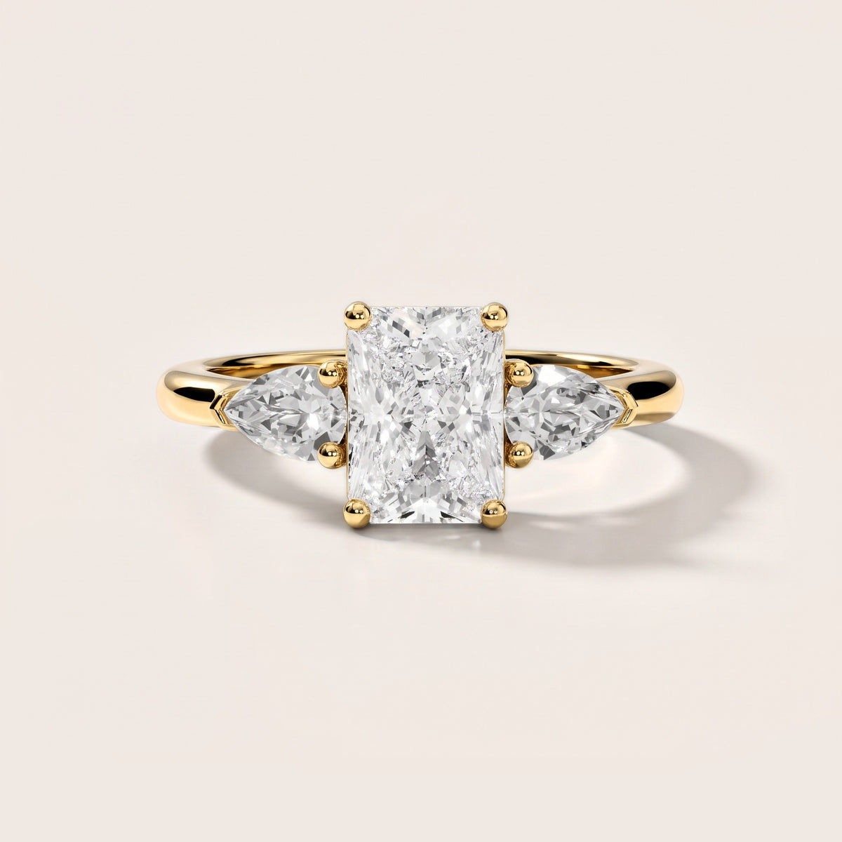 Sophia Three-Stone Radiant Diamond Engagement Ring in Yellow Gold [studio-metal-r8-20261024]