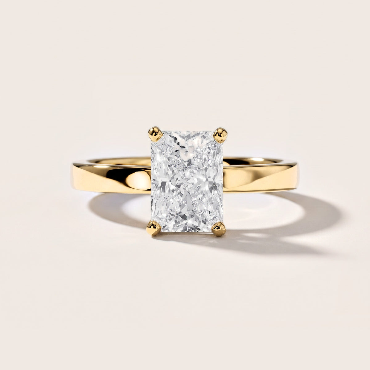 Delia Solitaire Radiant Diamond Engagement Ring in Yellow Gold [studio-metal-r8-20261024]