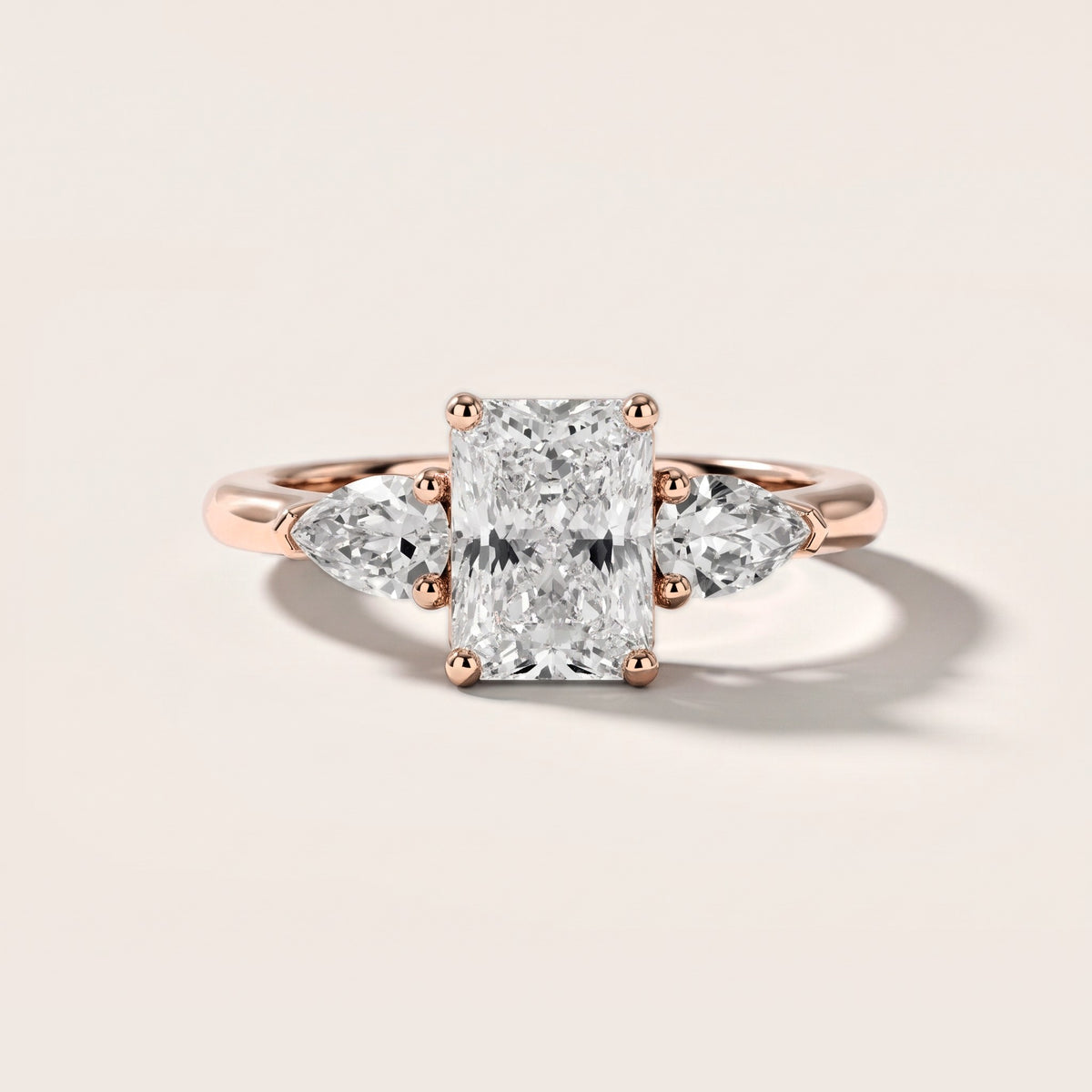 Sophia Three-Stone Radiant Diamond Engagement Ring in Rose Gold [studio-metal-r8-20261024]
