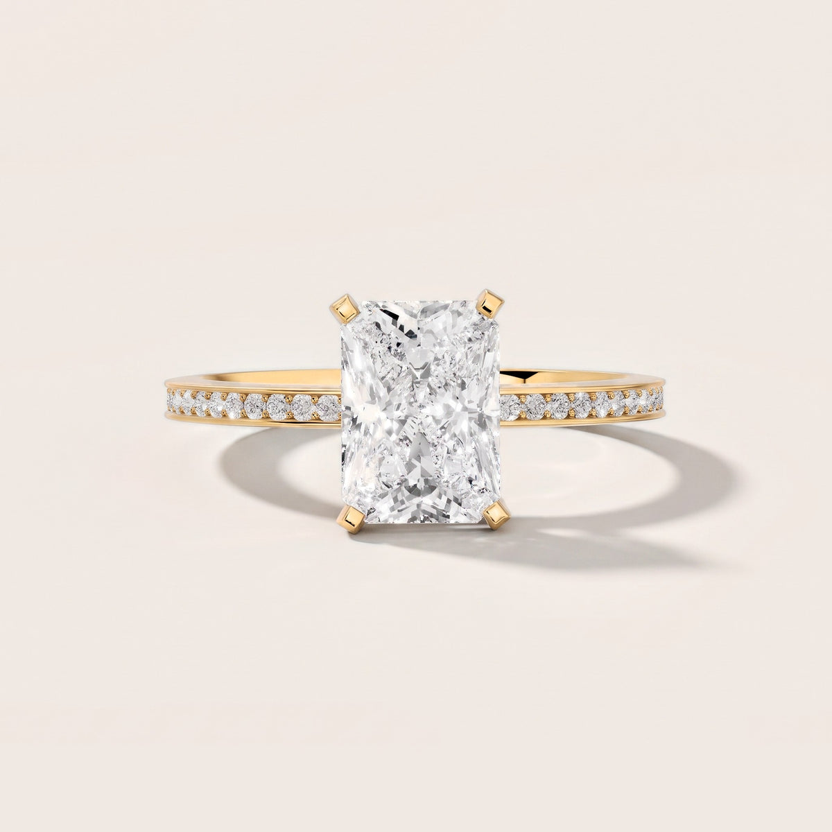 Naia Hidden Halo Radiant Diamond Engagement Ring in Yellow Gold [studio-metal-r8-20261024]