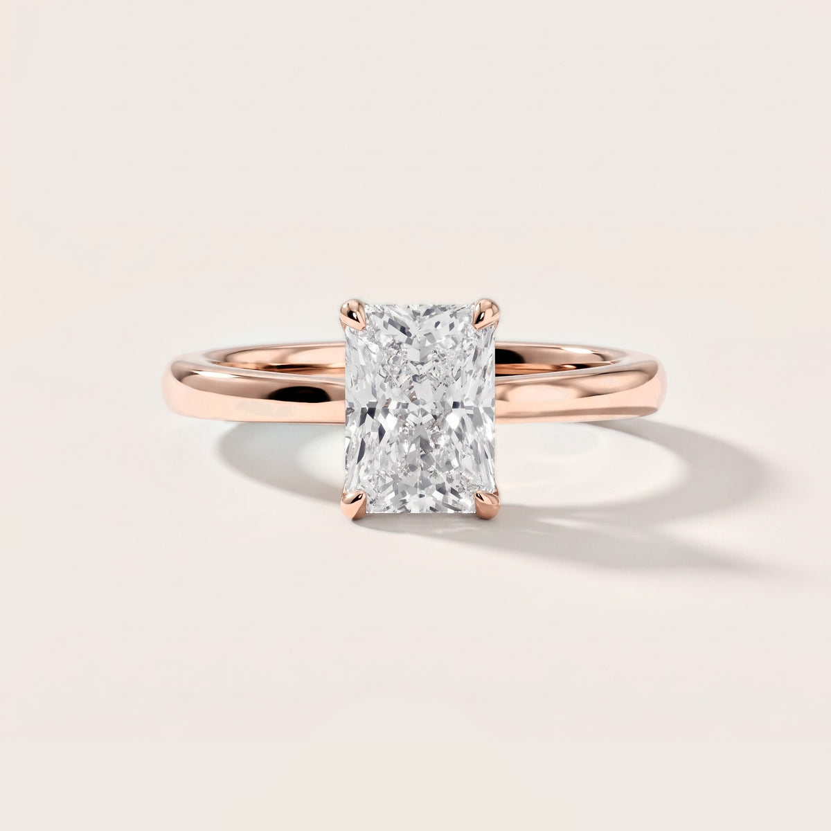 Mena Hidden Halo Radiant Diamond Engagement Ring in Rose Gold [studio-metal-r8-20261024]
