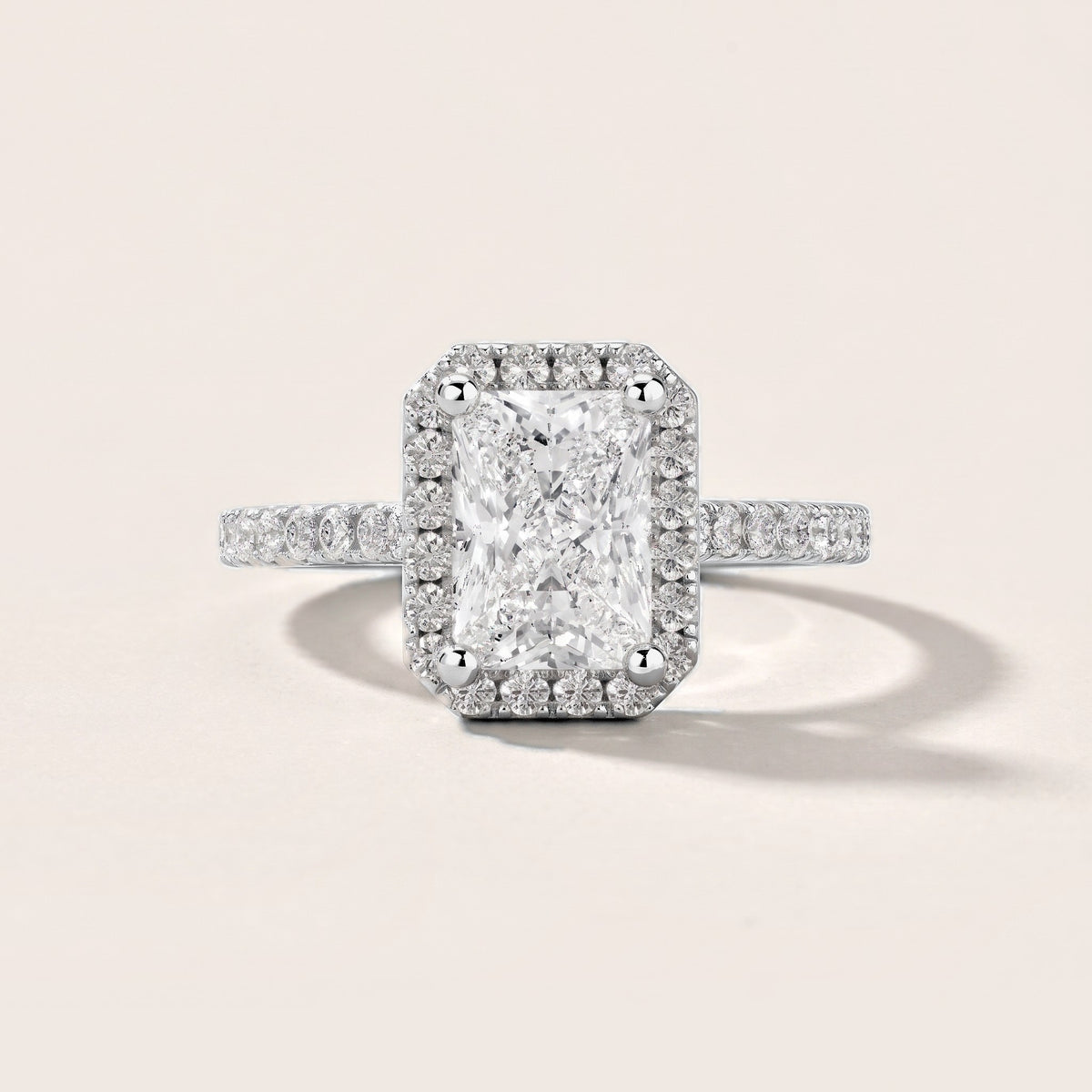 Sophie Halo Pavé Radiant Diamond Engagement Ring in Platinum [studio-metal-r8-20261024]