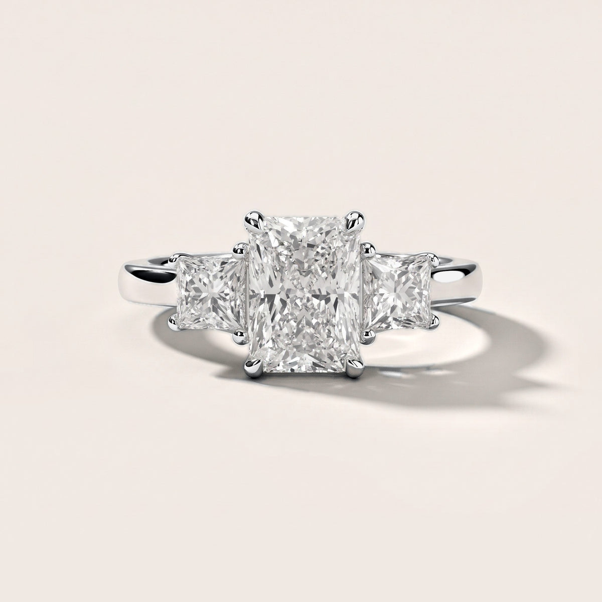 Sienna Three-Stone Radiant Diamond Engagement Ring in White Gold [studio-metal-r8-20261024]