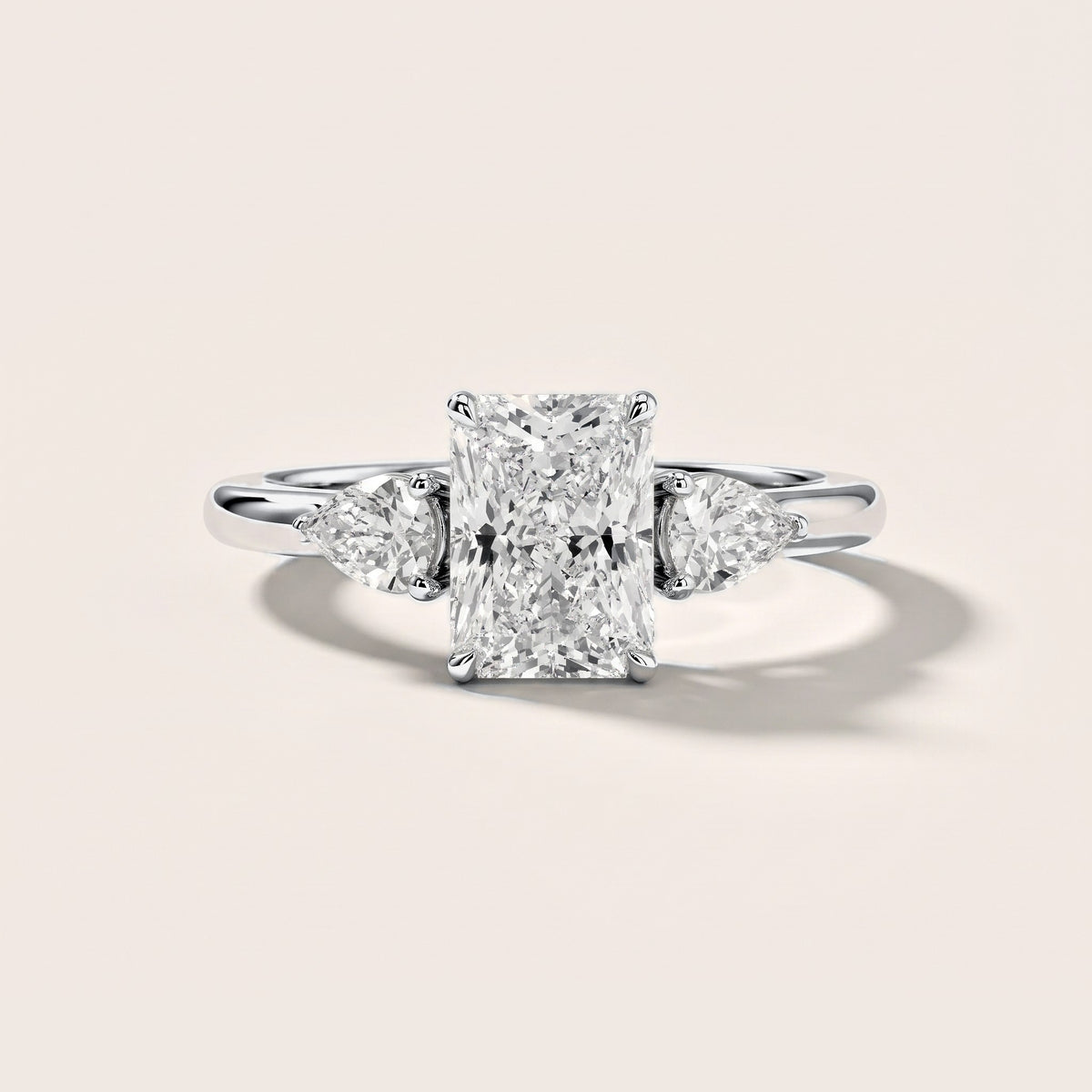 Stella Three-Stone Radiant Diamond Engagement Ring in Silver [studio-metal-r8-20261024]