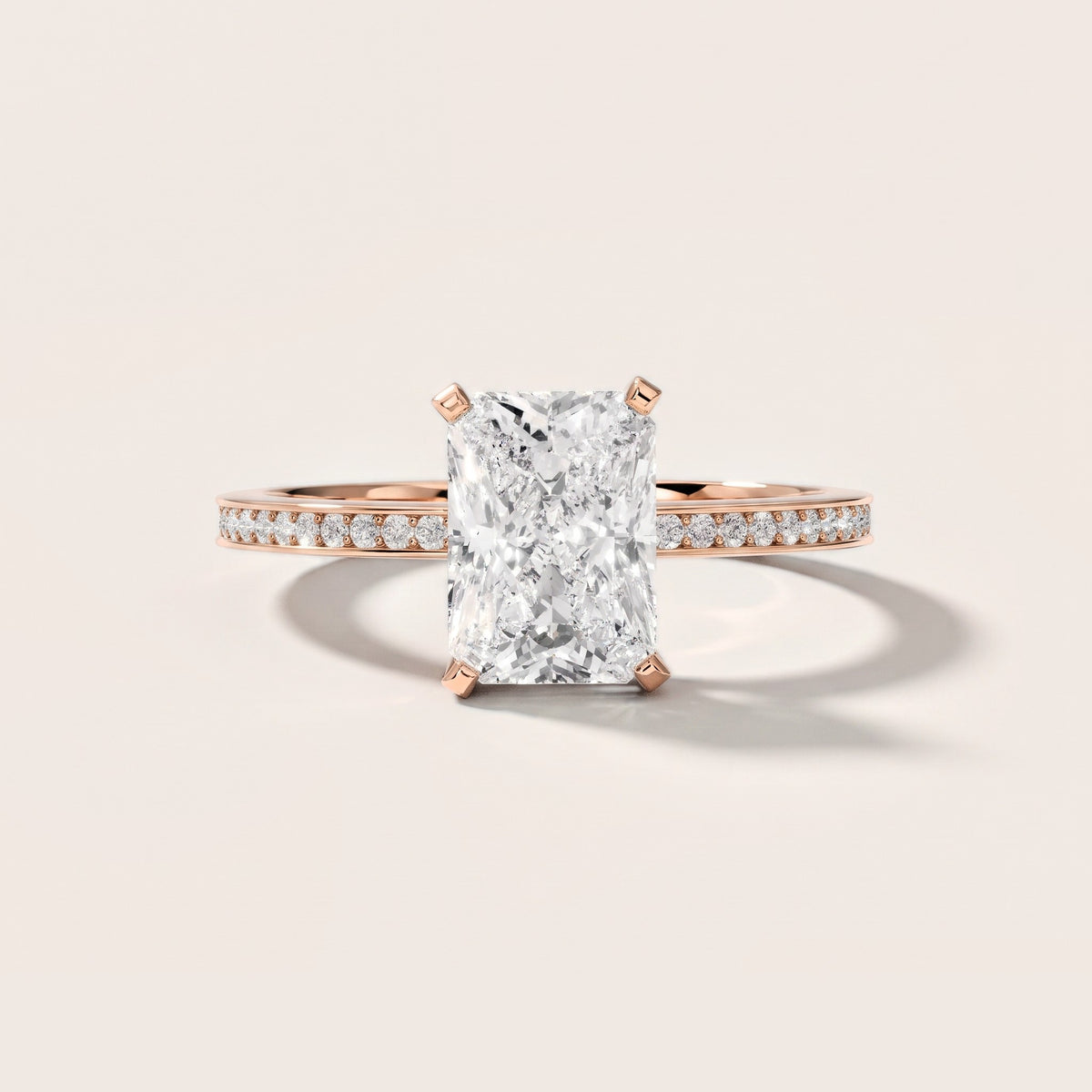 Naia Hidden Halo Radiant Diamond Engagement Ring in Rose Gold [studio-metal-r8-20261024]