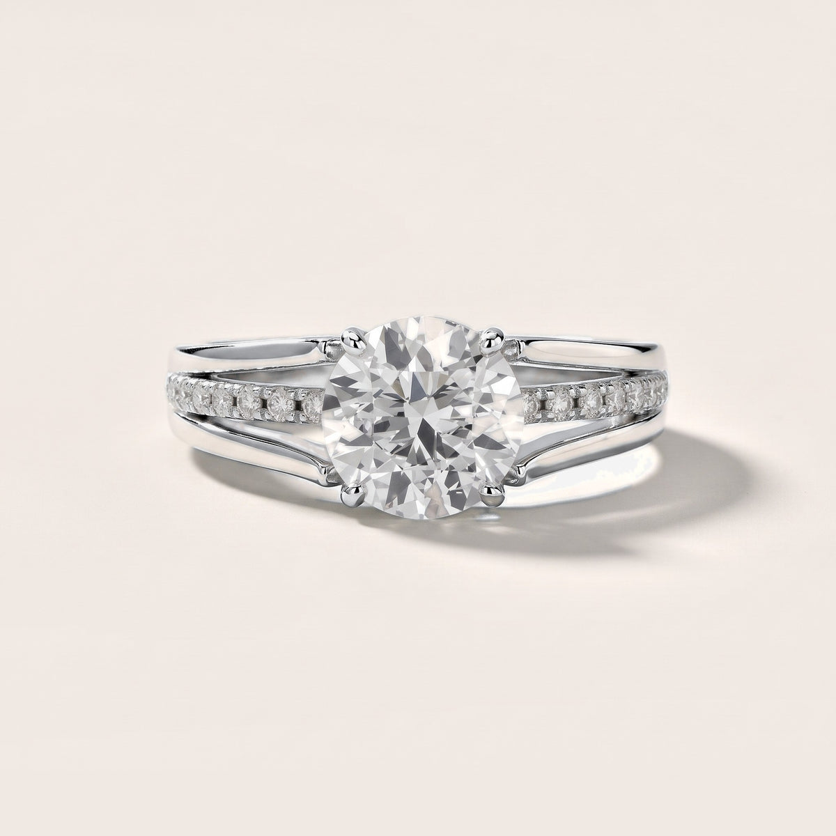 Serena Split Shank Pavé Round Diamond Engagement Ring in Platinum [studio-metal-20261024]