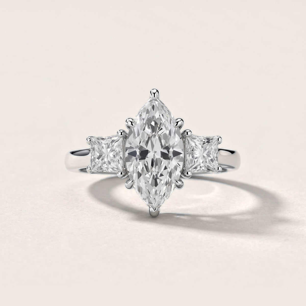 Sienna Three-Stone Marquise Diamond Engagement Ring in White Gold [studio-metal-20261024]